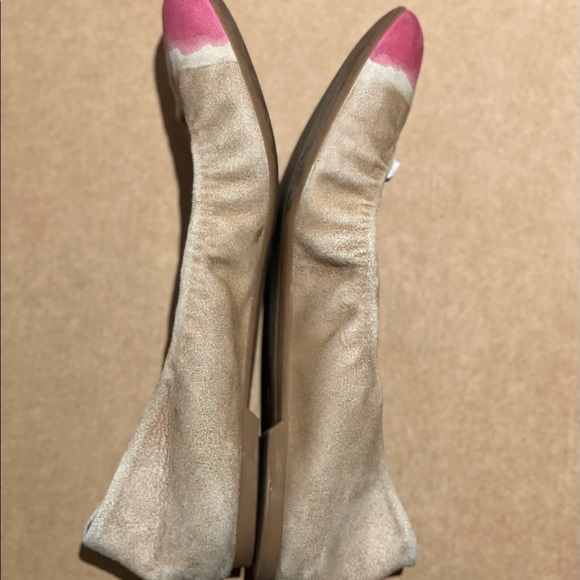 Anthropologie Leifnotes Women Suede Ballet Flats - Picture 4 of 5